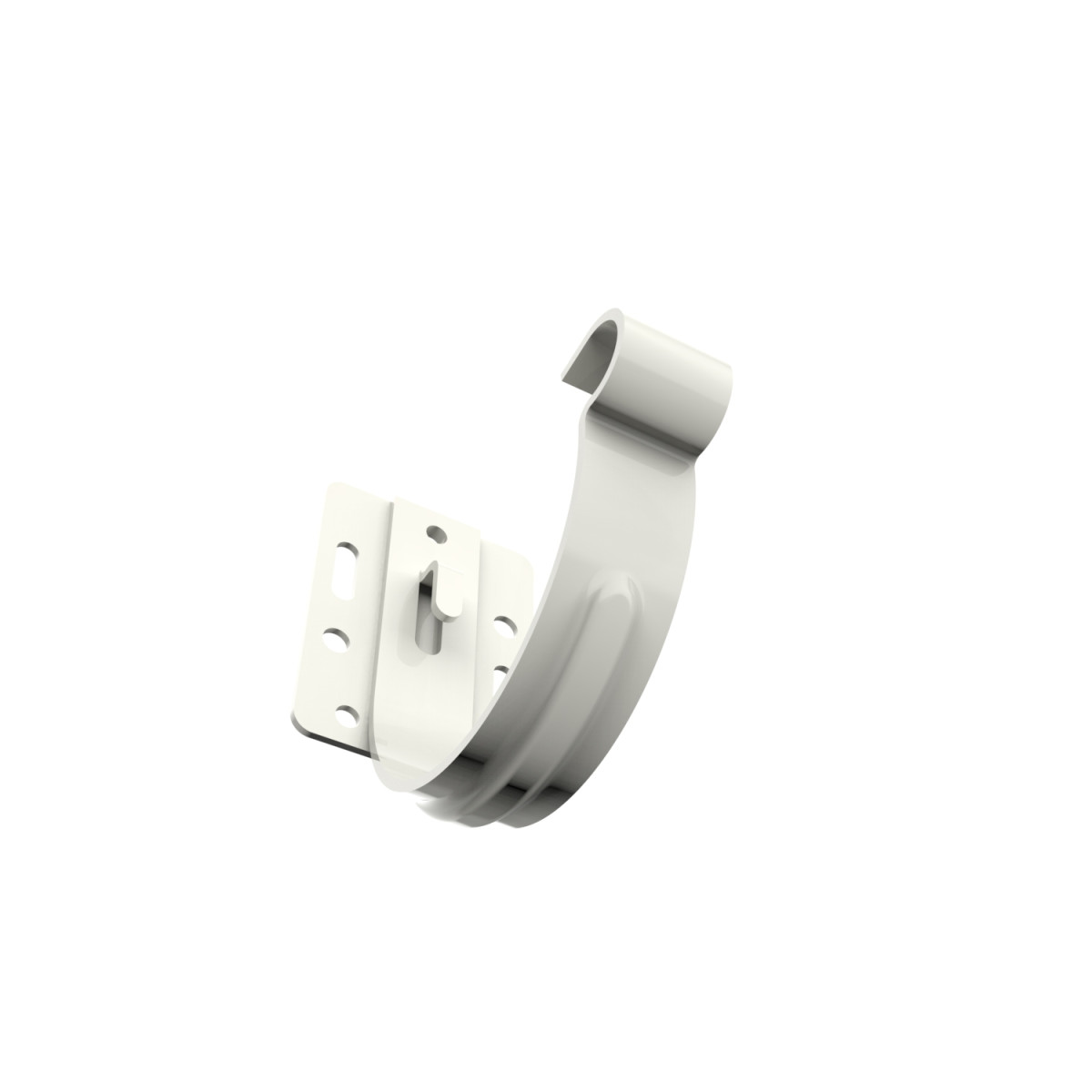 Кронштейн ринви М1-90, білий RAL9003 для Rainway