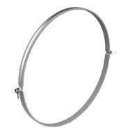 Трубний нержавіючий хомут 560 М10 (558-565 мм)