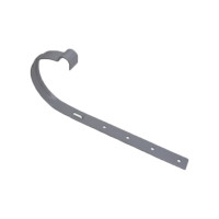 Кронштейн желоба 25х3.0 мм, антрацит RAL7021 (для "Marley")