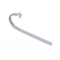 Кронштейн желоба 25х3.0 мм, серый RAL7040 (для "Marley")