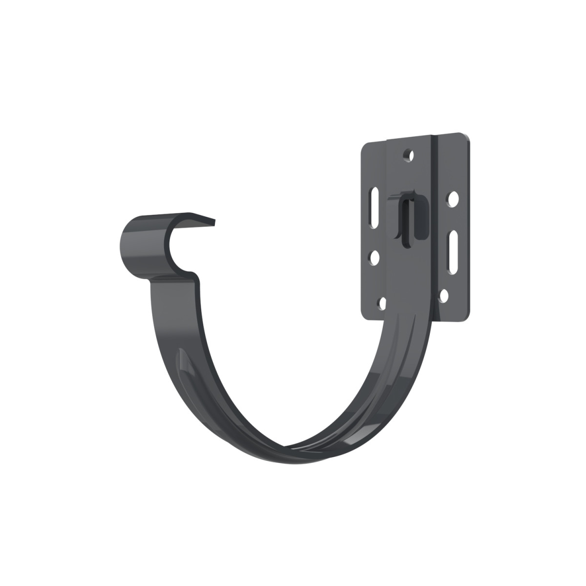 Кронштейн желоба М1-130 в цвете графит RAL7024 для Rainway