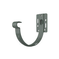 Кронштейн желоба М1-130, зелёный RAL6009 (для "Rainway")