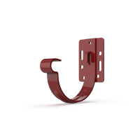 Кронштейн желоба М1-130, красный RAL3004 (для "Rainway")