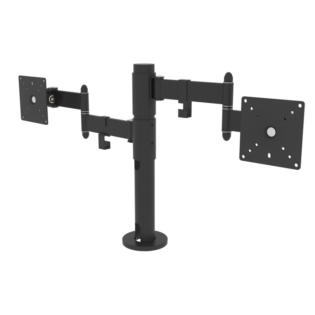 Настольный крепеж для двух мониторов (kvado-pos-022)