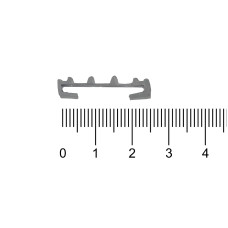 Профіль для хомутів,  ширина 23 мм, шумо та вібропоглинаючий