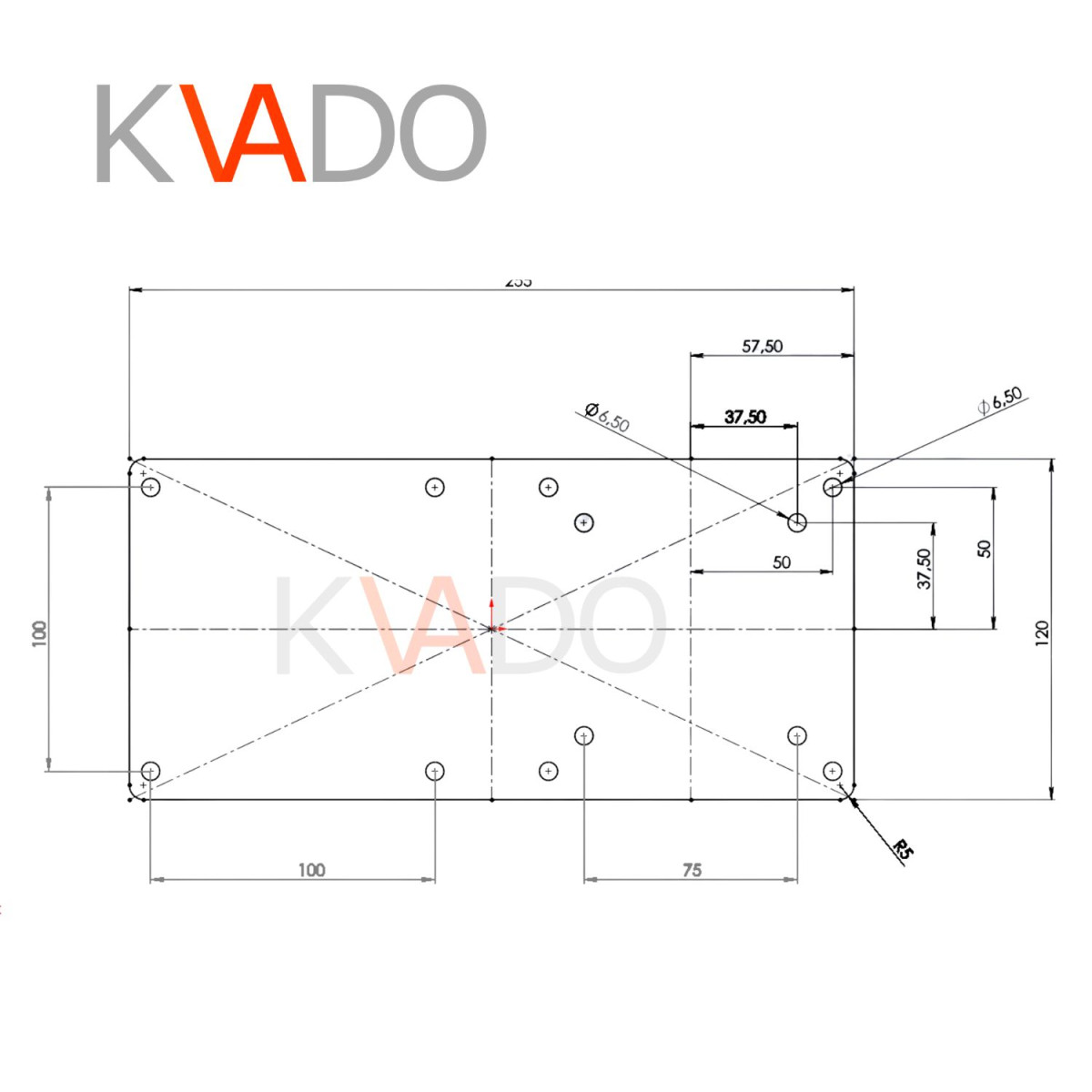 Адаптер VESA для мини-ПК: максимальный размер 100x100