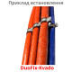 Хомут сантехнический DuoFix-Kvado 1” (М8+М8) - надежное крепление для ваших труб!