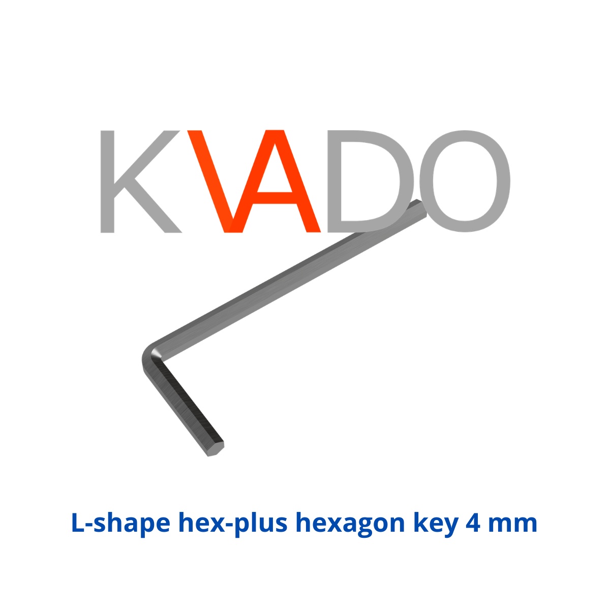 Шестигранний ключ L-подібний 4 мм