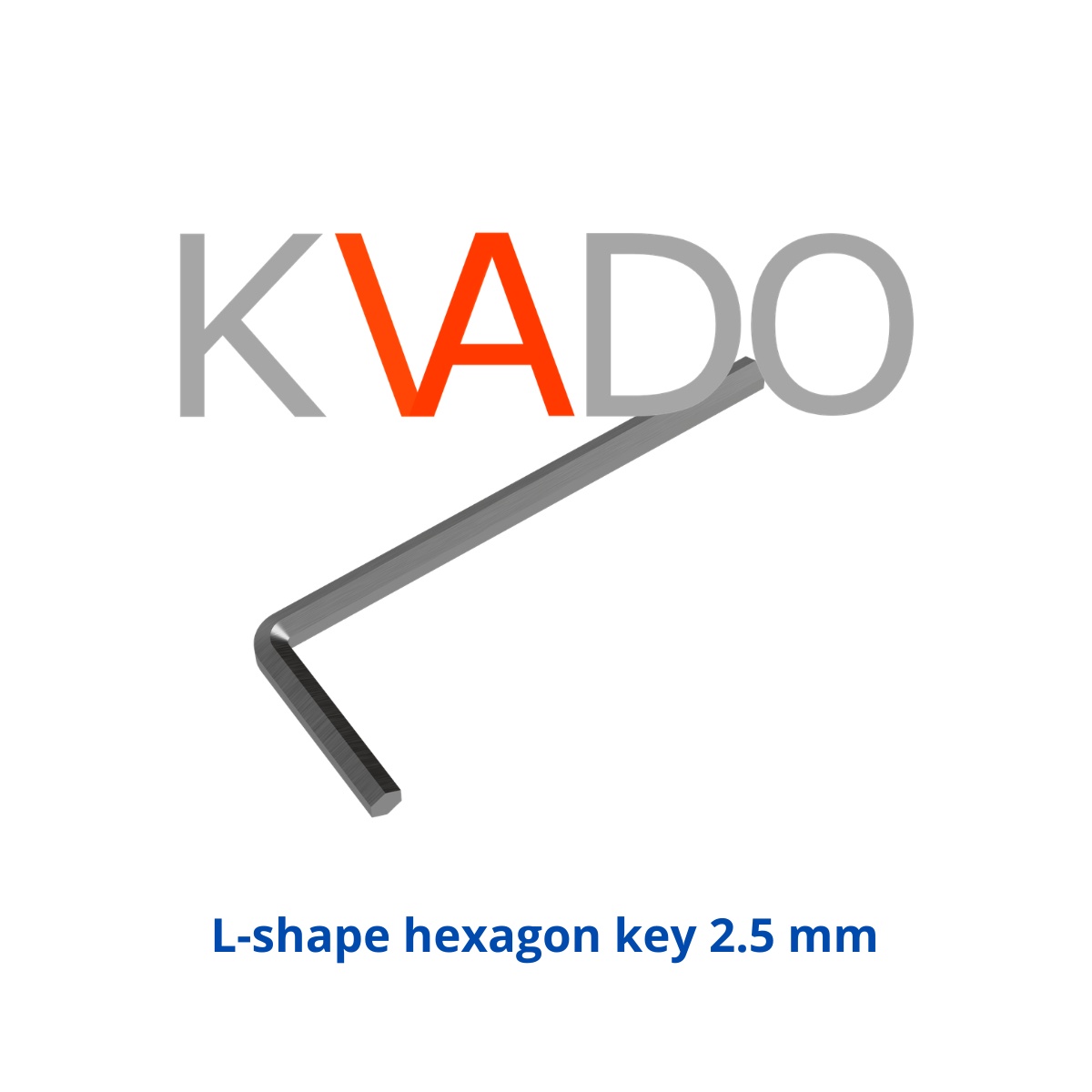 Шестигранний ключ L-подібний 2.5 мм