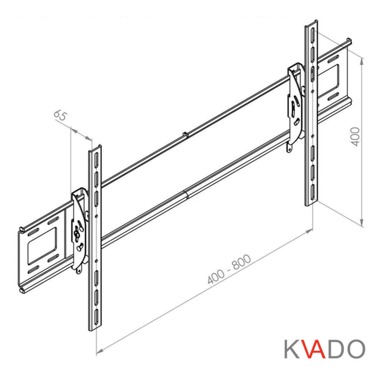 Кронштейн КВАДО К-67