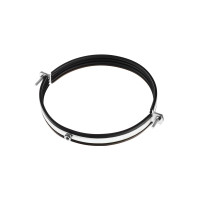 Хомут металевий для вентиляції з гумовою вставкою 225 /М10