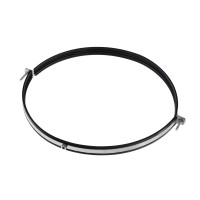 Хомут металевий для вентиляції з гумовою вставкою 800 /М10