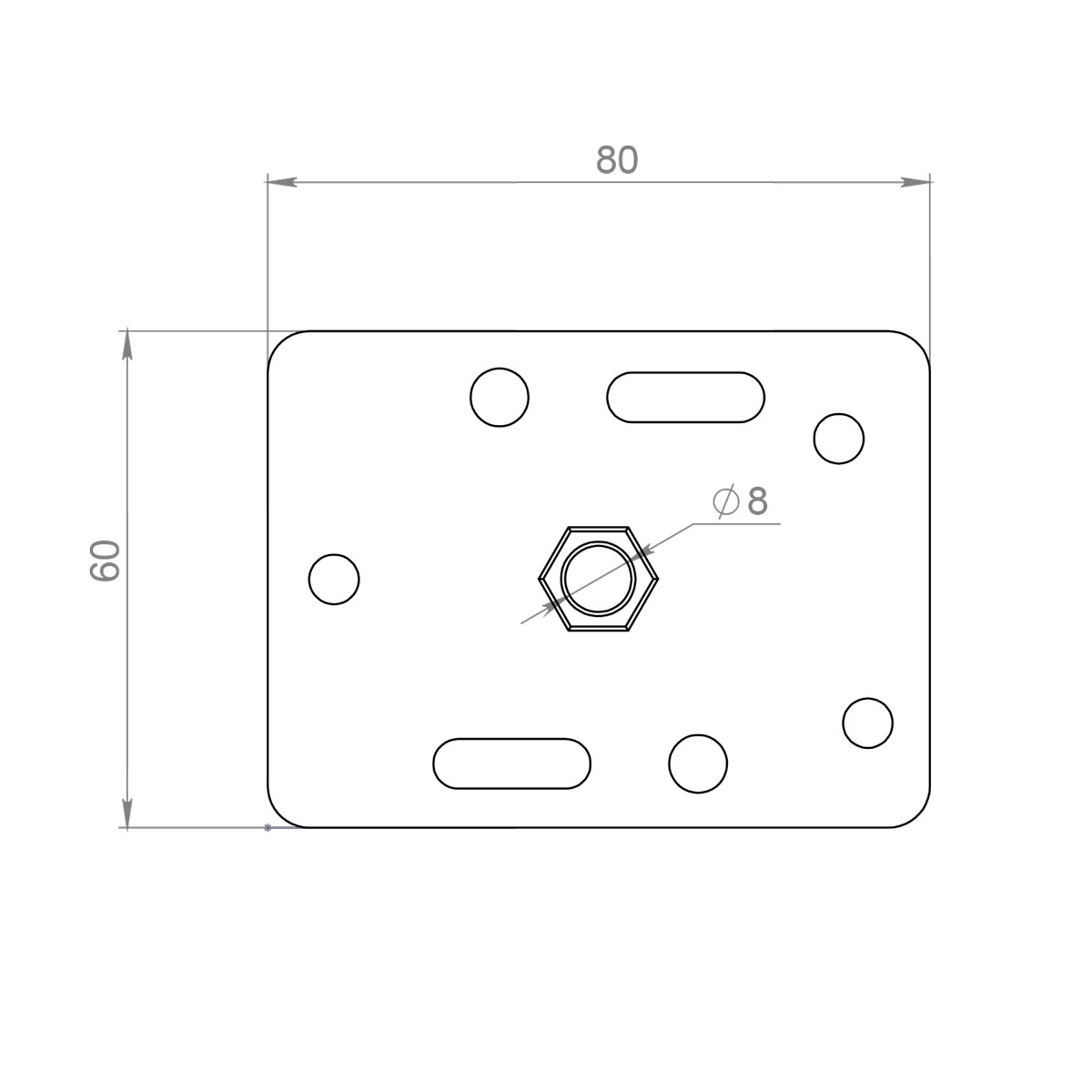 Гак для велосипеда К-004XL на пластині – надійність та зручність!
