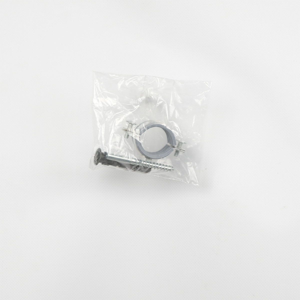 Хомут для крепления труб 3/4" (25-30) с комплектом 8х80 и 12х60
