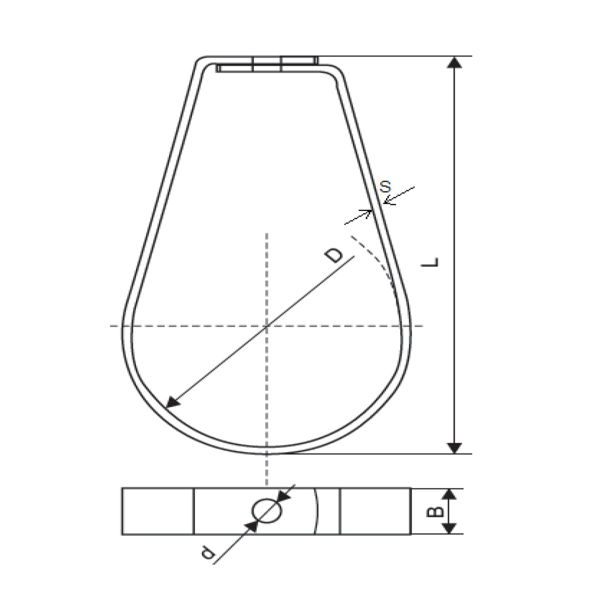 Хомут спринклерний 3/4" Ду20, М8 