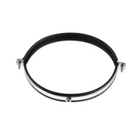 Хомут металлический для вентиляции с резиновой вставкой 280 /М8