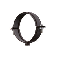 Хомут для водостічних труб d86, коричневий