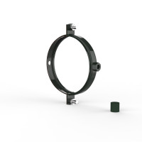 Хомут для крепления водосточных труб d100 (зелёный RAL 6009)