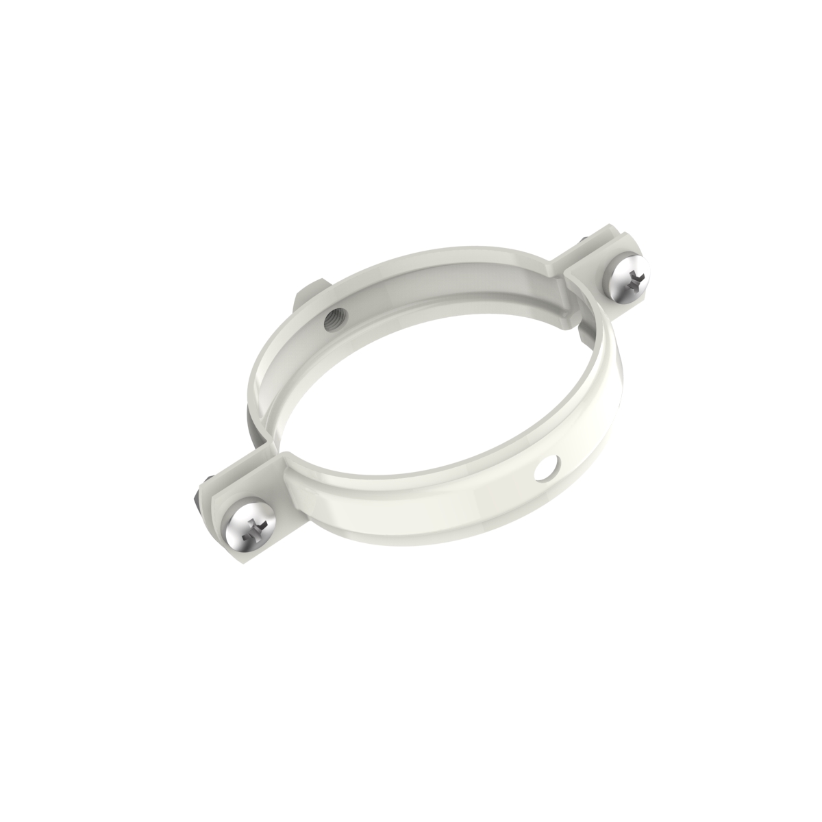 Хомут для кріплення труб D82, RAL 9003
