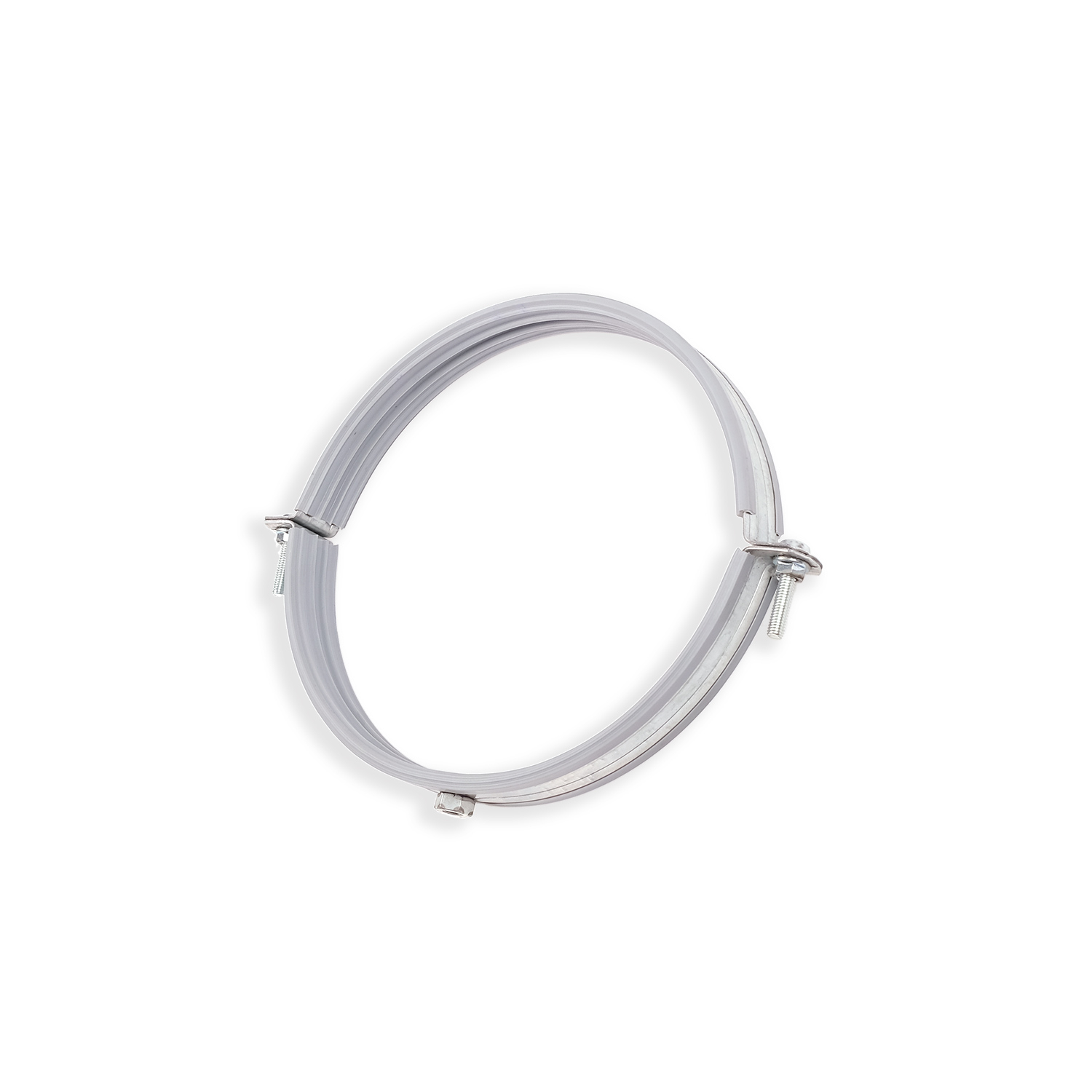 Хомут для вентиляції 200 мм. Кріплення воздуховода і спіральних труб.